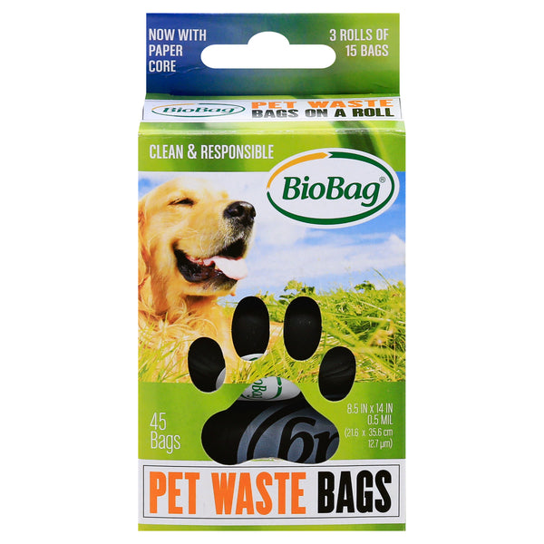 7 x 4.5 x 13.5 x 0.9 mil Green Eco-Friendly Poly Pet Waste Bags