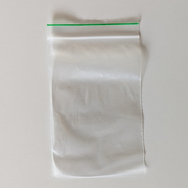 2 x 3 x 2 mil Clear Eco-Friendly Poly Ziplock Bags