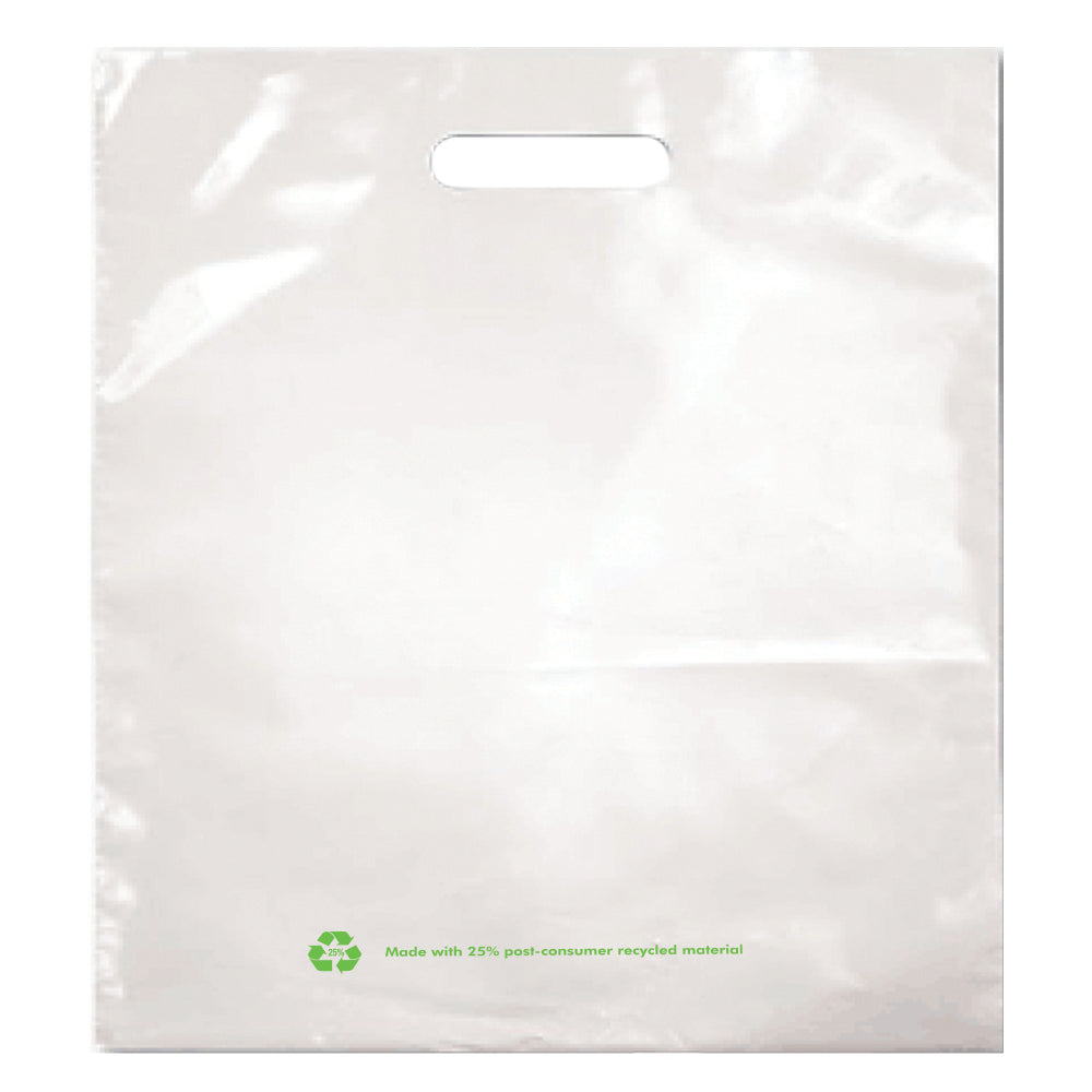 White pvc clearance bag