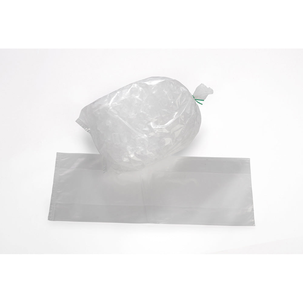 5 Lb. Clear Eco-Manufactured Plastic Ice Bags 1