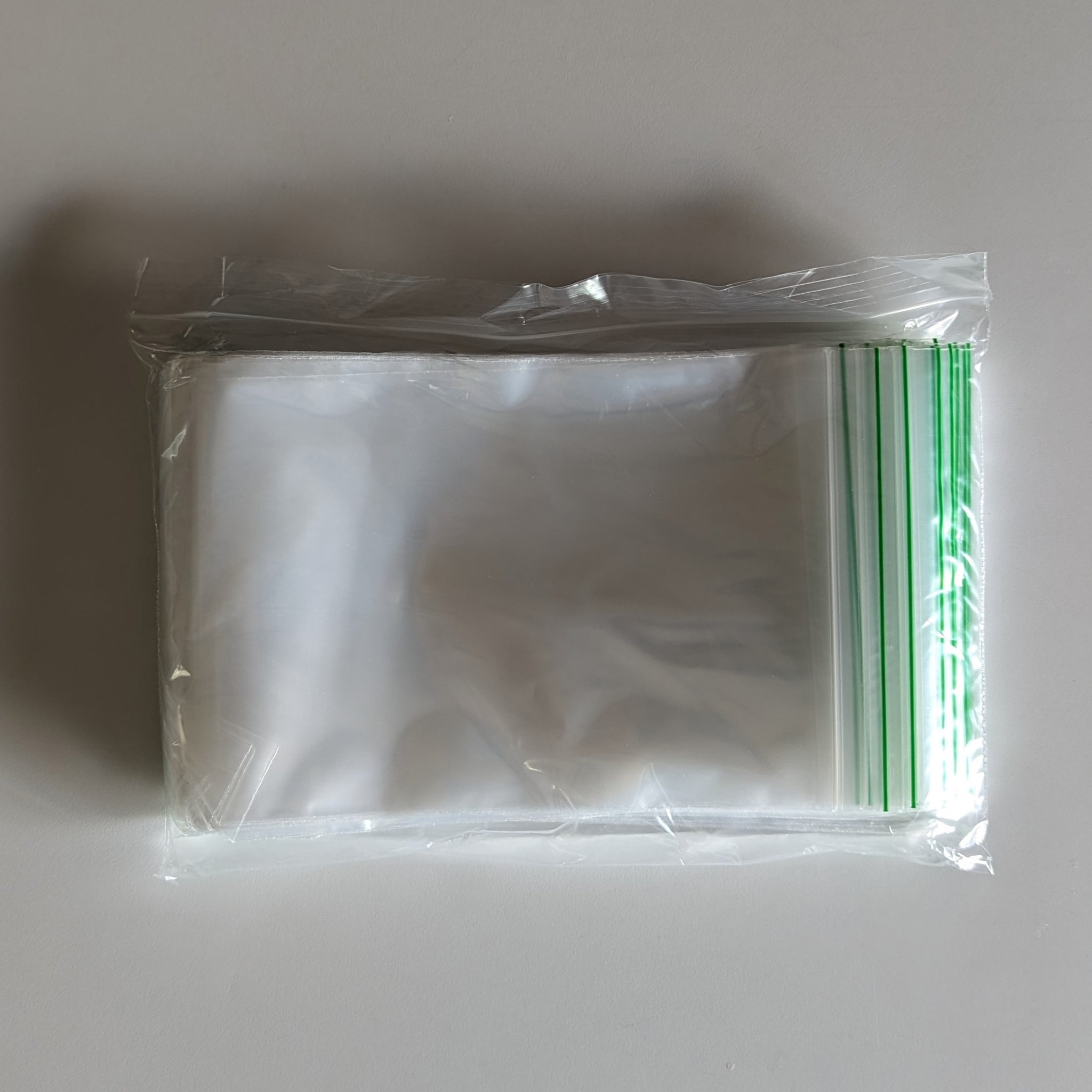 plant based plastic bags 6" x 9" x 2 mil Clear Eco-Friendly Poly zip top Bags